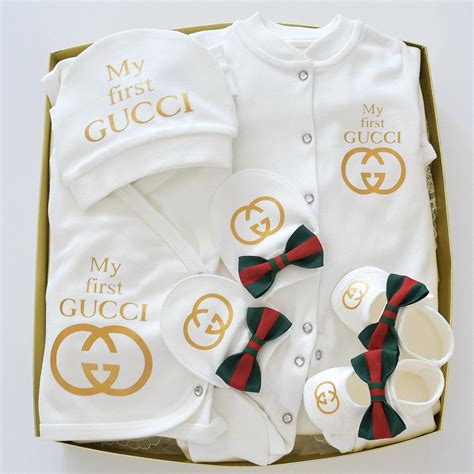 gucci shirt for baby girl|newborn baby wearing Gucci.